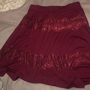 Beautiful semi laced skirt